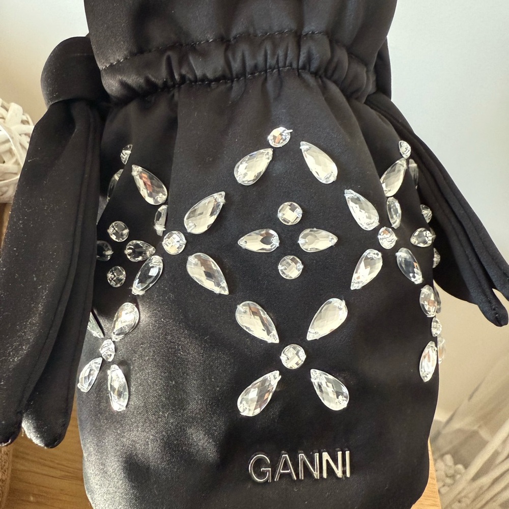 14 - *Like New* GANNI Black Occasion Top Handle Bag - Picture 6 of 8